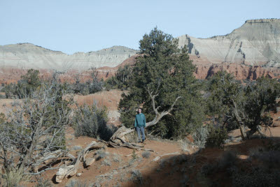 Sue in Kodachrome Basin State Park