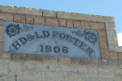 Old Store Front sign in Rhyolite, NV