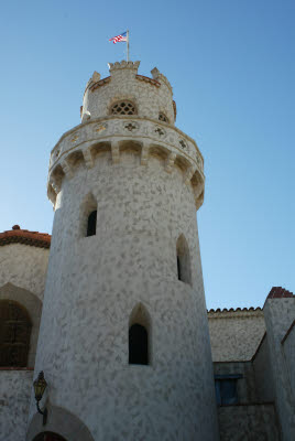 Tower at Scottys Castle