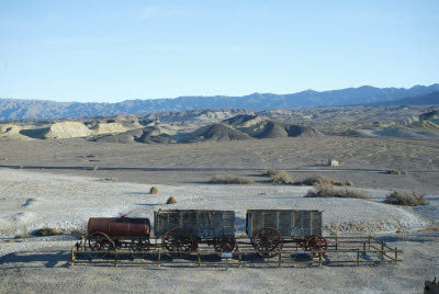 Horse Carts at the Harmony Borax Works