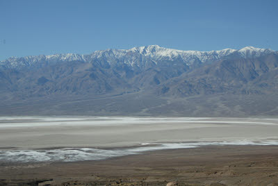 View of Death Valley from Natural Bridge Hike