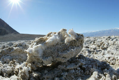 Salt Formation at Badwater Basin, Death Valley