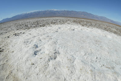 Fisheye view of Badwater Basin