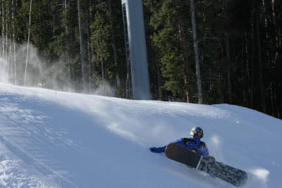 Mark in the Terrain Park (Typical Landing)