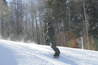 Alex Snowboarding