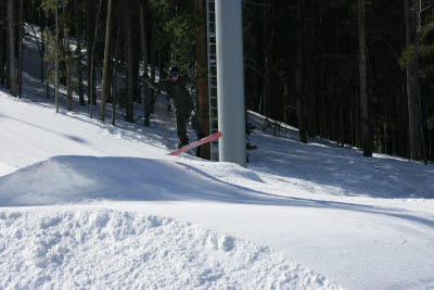 Alex in the Terrain Park