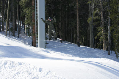 Alex in the Terrain Park