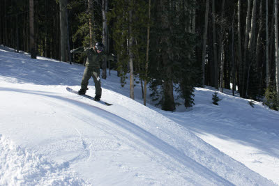 Alex in the Terrain Park