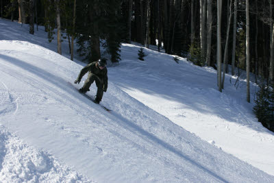 Alex in the Terrain Park