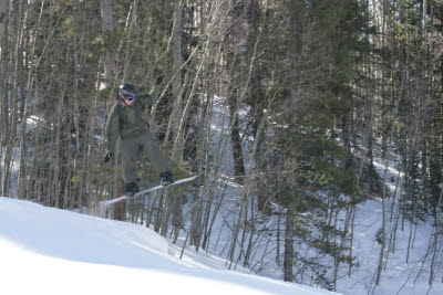 Alex in the Terrain Park