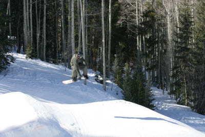 Alex in the Terrain Park