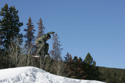 Alex in the Terrain Park