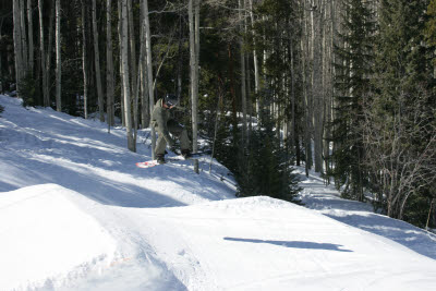 Alex in the Terrain Park