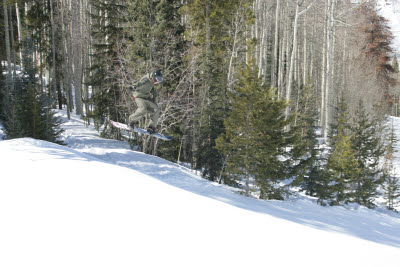 Alex in the Terrain Park