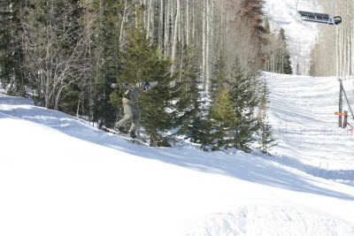Alex in the Terrain Park