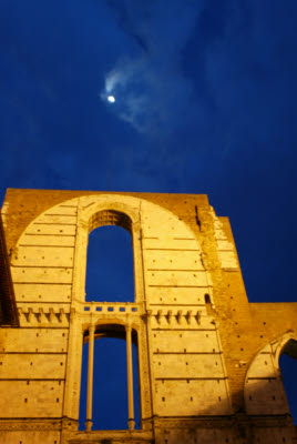 Cool Night Shot of Siena