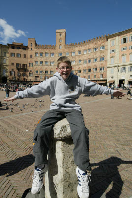 Alex in Siena