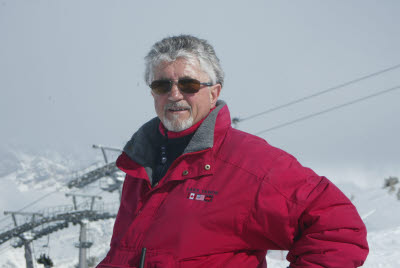 Albert Skiing in Bormio