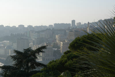 View from Castelli di Albertis