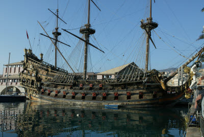 Pirate Ship from Roman Polanski's Movie 