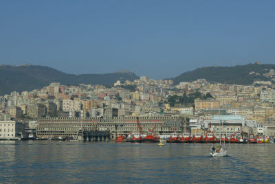 Sea View of Genoa