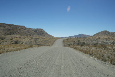 Road to Sossusvlei