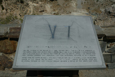 Sign at Hot Creek