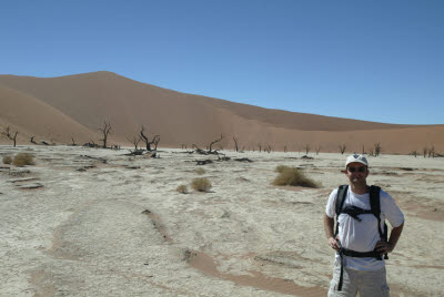 Mark at Deadvlei