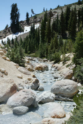 Geothermal Area Lassen Volcanic NP