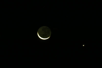 Moon, Planets, and Stars from Sossusvlei Lodge