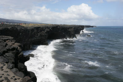 Start of the Trail to the Pu'u Loa Lava Flows