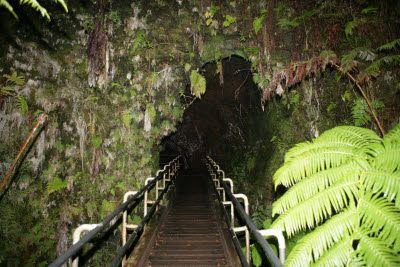 Entrance to Thurston Lava Tubes