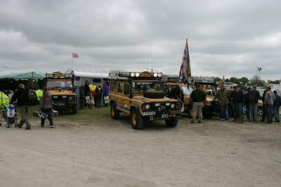 Camel Trophy display