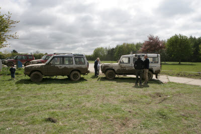 Off Road Course Participants