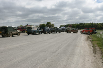 Queue for Off Road Course