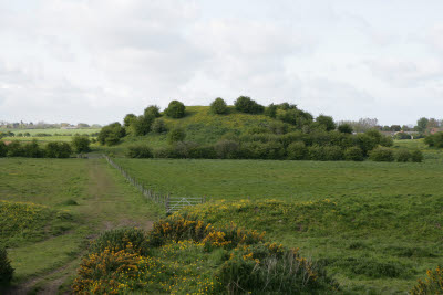 This mound is the site of former Skipsea Moat and Bailey Castle