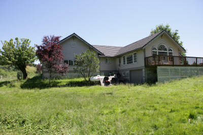 Back of Doty Farm House