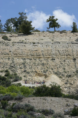 Fossil Quary on Fossil Butte