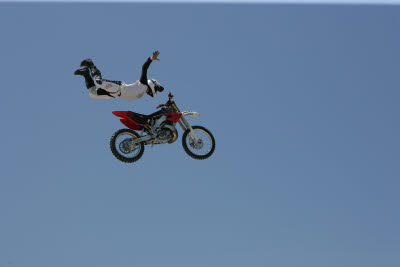 Motorcross at the Bank of the West Games, Huntington Beach, CA