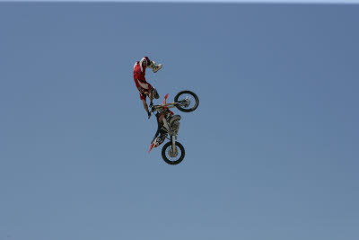 Motorcross at the Bank of the West Games, Huntington Beach, CA