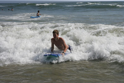 Alex Boogie Boarding