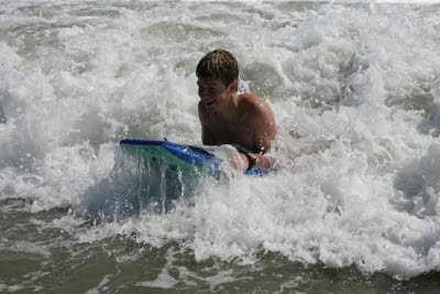 Alex Boogie Boarding