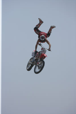 Motorcross at Bank of the West Beach Games