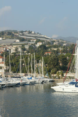 Greenhouses above Portosole