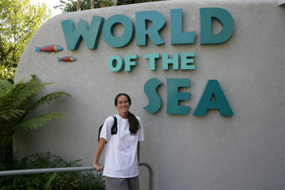 Sue at Seaworld