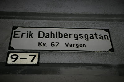 Erik Dahlbergsgatan, Malm, Sweden