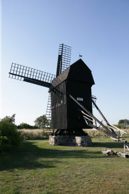 Windmill in Skanr, Sweden