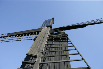 Windmill in Skanr, Sweden