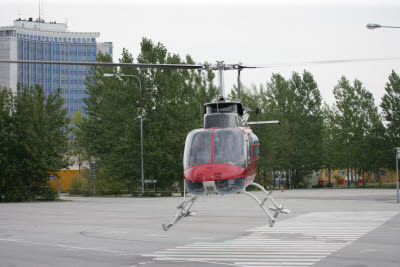 Helicopter Ride over Malm