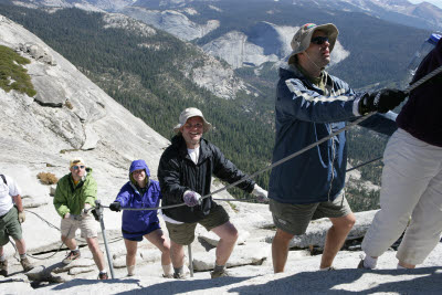 Scenes from the Half Dome hike